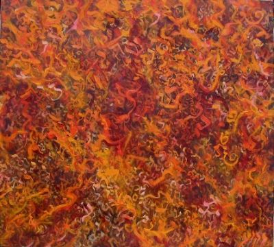 , Elohey Tzvaot- David Rakia , oil ,price 100x110 cm